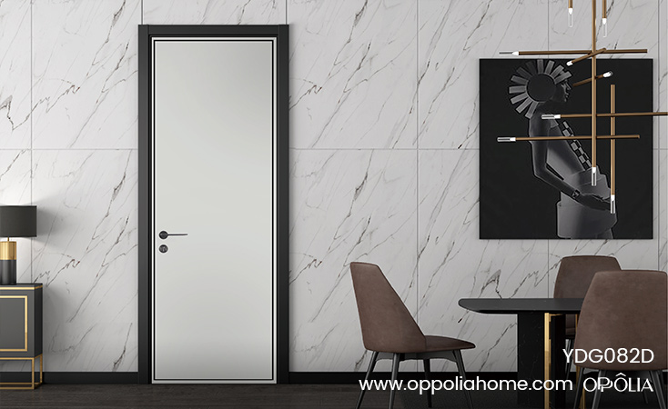 Bespoke Matte White Painted Internal Door YDG082D