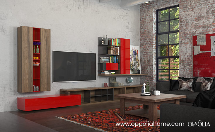 Modern Industrial Style Lacquer Villa Furniture OB16-Villa05