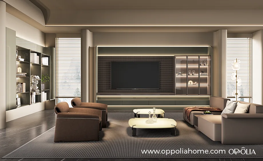Monet Series Serene Modern Elegance Green Whole-House Design - OB25AP03
